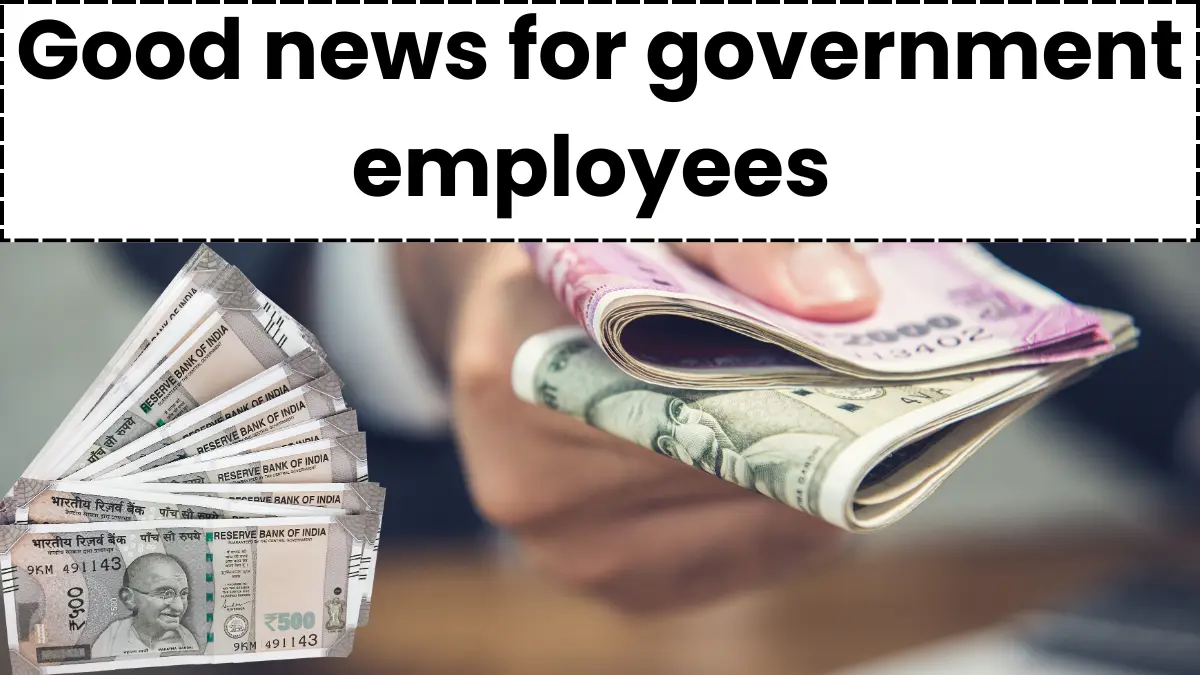 Good news for government employees