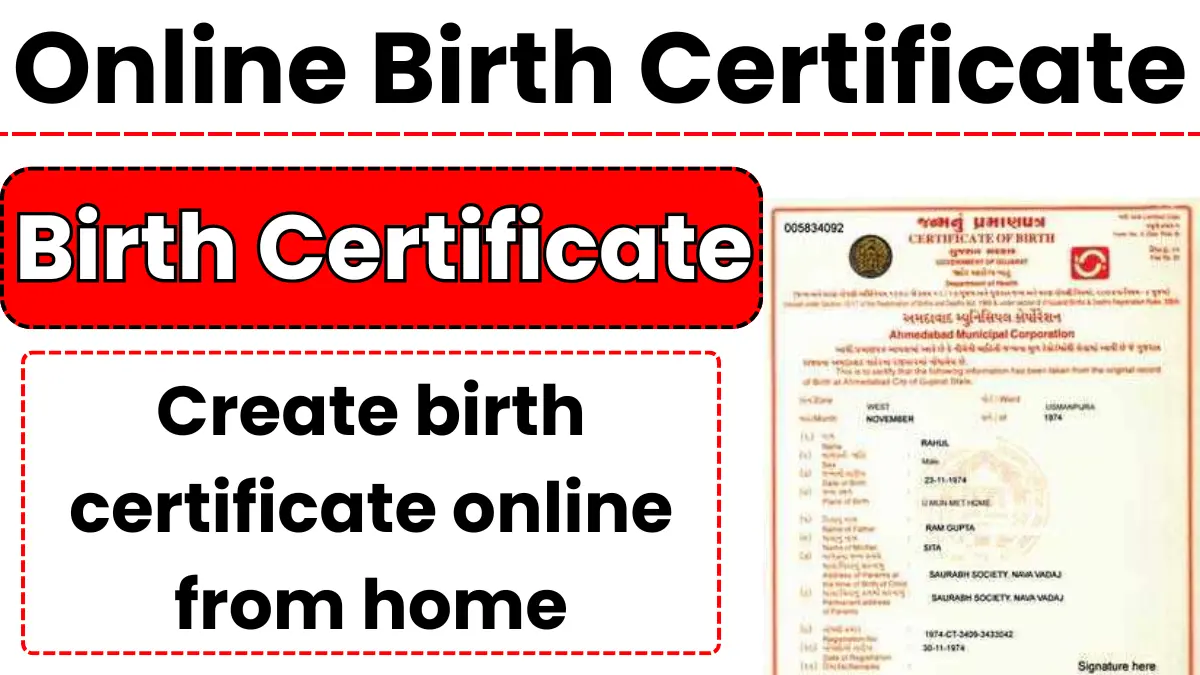 Online Birth Certificate