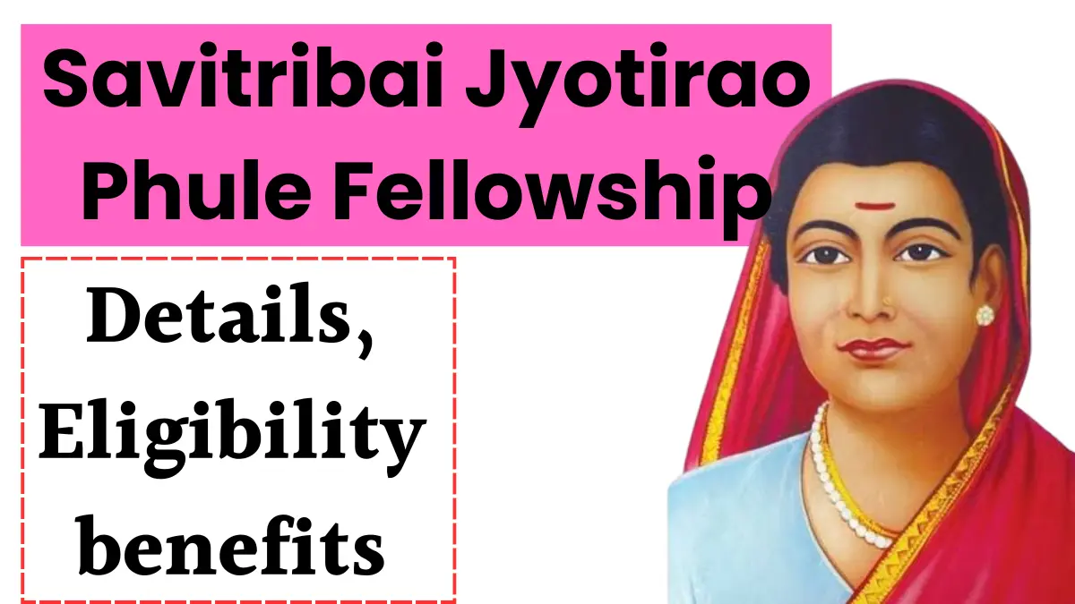 Savitribai Jyotirao Phule Fellowship